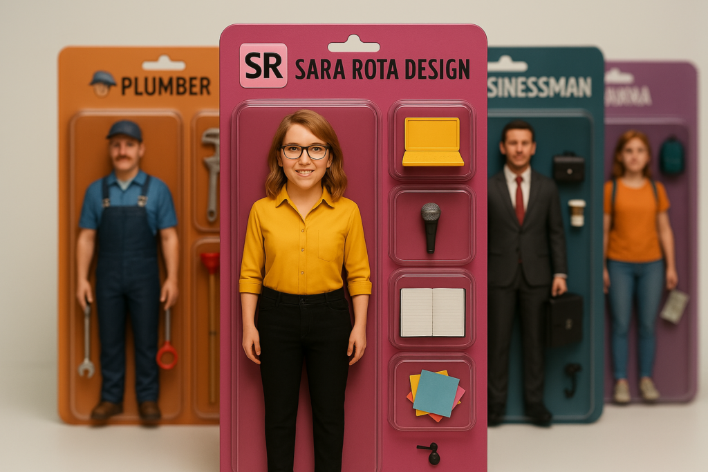 Immagine rappresentativa di action figure sara rota design - Sara Rota Design