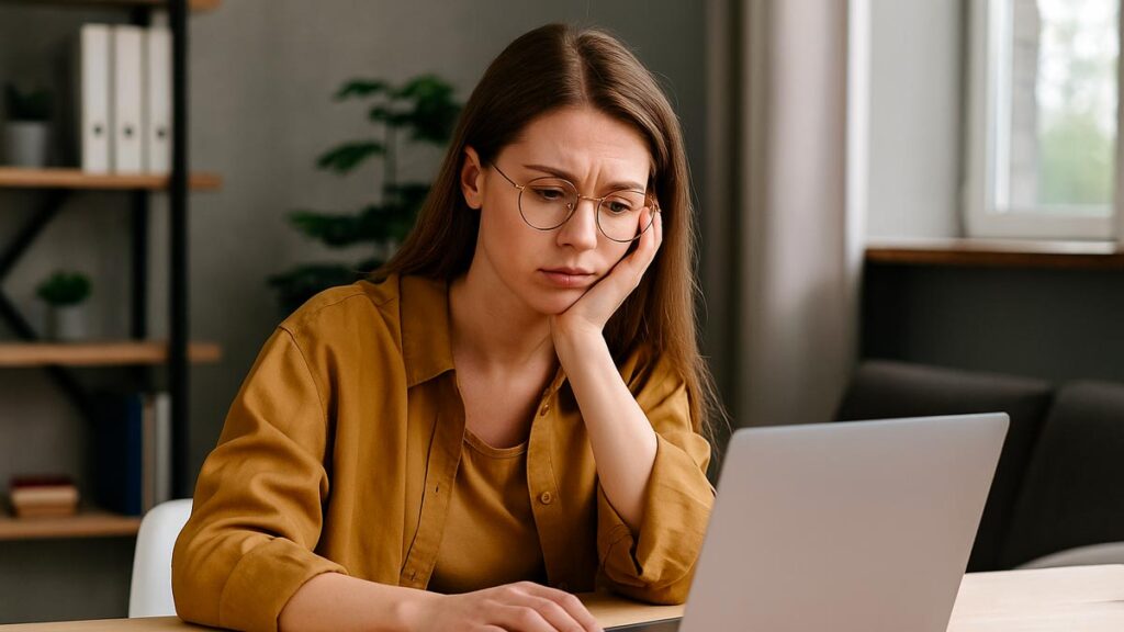 Collaborazione freelance agenzie: freelance che lavora al computer durante una collaborazione con un’agenzia